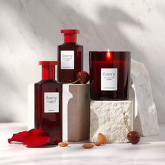 Fine'ry Cherry Almond EDP packaging evokes premium gifting appeal.