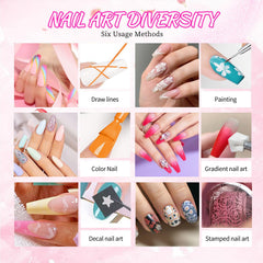Finger Secret nail art ideas showcase for salon-quality results at home.