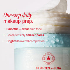 First Aid Beauty Facial Radiance Pads texture detail illustrating exfoliating fibers