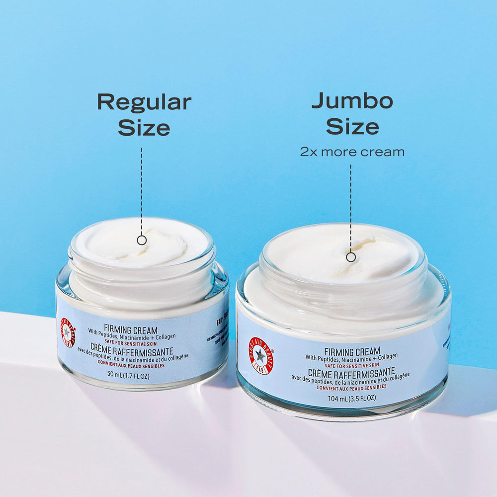 First Aid Beauty Firming Cream packaging is recyclable