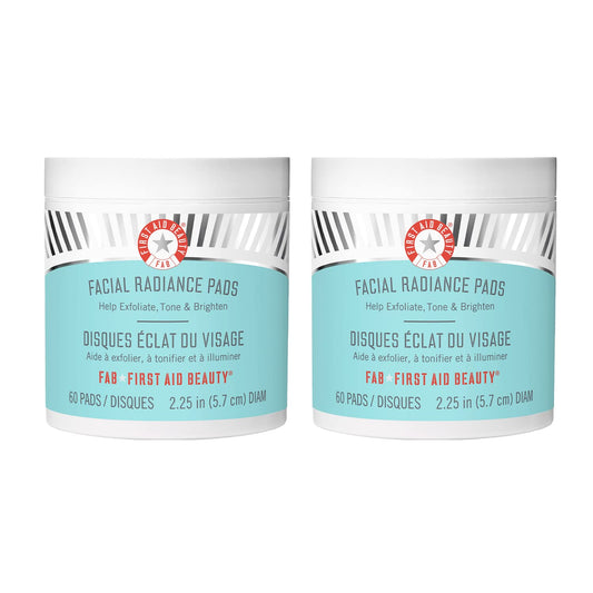 First Aid Beauty Radiance Pads exfoliate to smooth skin and refine pores.