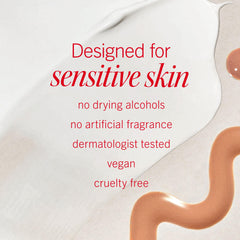 Cruelty-free and vegan badge on First Aid Beauty sunscreen packaging appealing to conscientious shoppers.