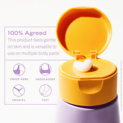 First Aid Beauty Whole Body Deodorant Cream comfortable underboobs with odor reduction.