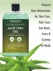 First Botany Aloe Vera Gel for hair and scalp moisture and shine