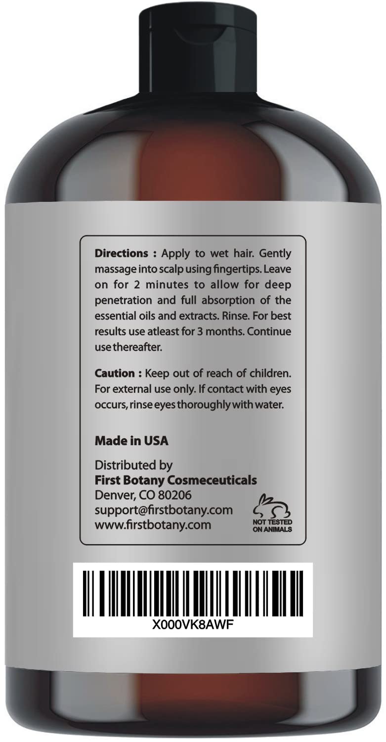 First Botany Cosmeceuticals lather demonstrates gentle cleanse for all hair types