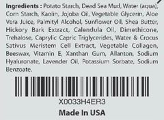 US packaging of First Botany Dead Sea Mud Mask on shelf for display.
