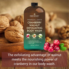 First Botany shower-scene emphasizes Cranberry Walnut aroma for a spa-like start