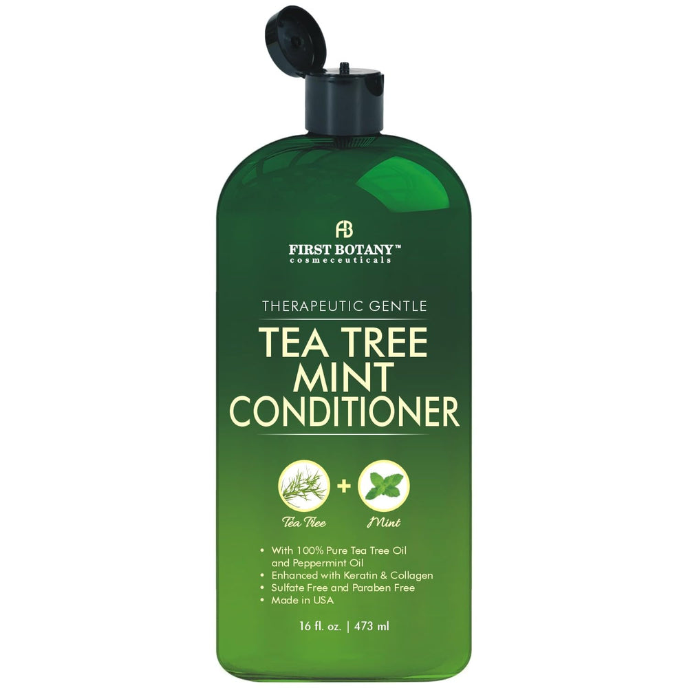 First Botany Tea Tree Oil Conditioner bottle front for gentle scalp care