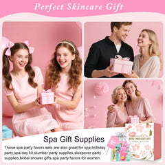 Firstfly spa skincare set girls spa favors, ideal for party loot bags