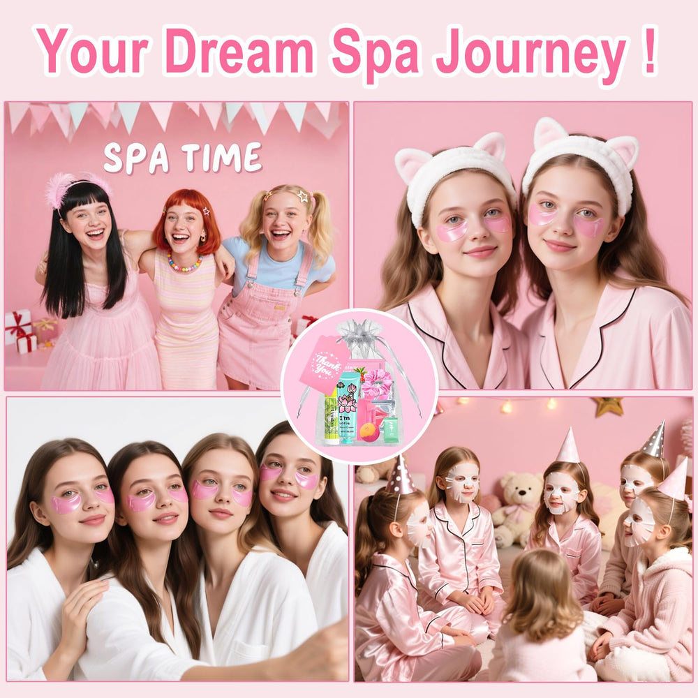 Firstfly spa skincare set headbands, pastel accessories for party-ready looks