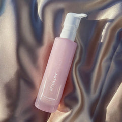 FITGLOW Calm Cleanser bottle showcases hydration with bamboo electrolytes