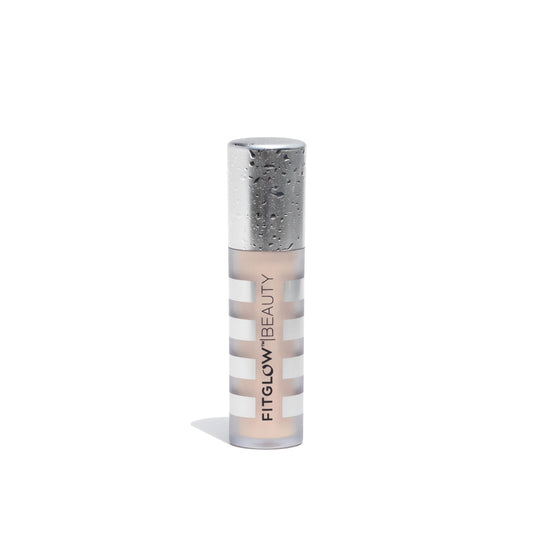 Fitglow Conceal+ packaging highlighting vegan clean beauty for on-the-go concealment.
