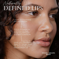 FITGLOW Root lip liner swatch for a deeper, defined pout.