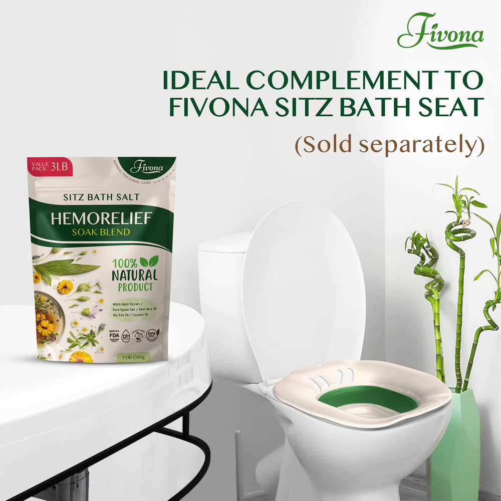 FIVONA Sitz Bath Salts tea tree oil adds refreshing scent