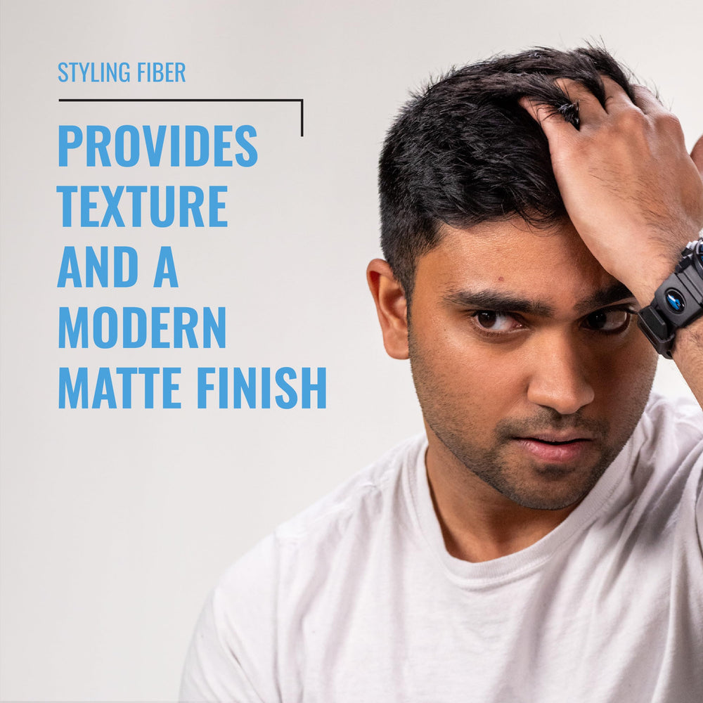 Fix Your Lid high-hold matte-finish fiber for staying power.