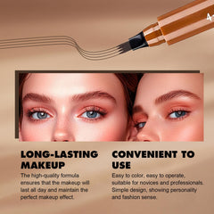 FIZYSKOE natural hair-like strokes for precise brow shaping.