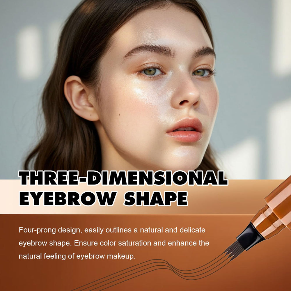 FIZYSKOE natural-looking strokes define brows with soft depth.
