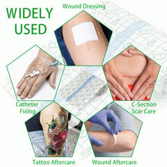 Flatoedu tattoo bandage remains shower safe while protecting ink