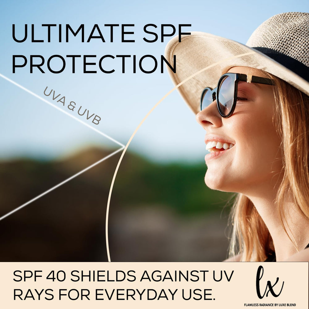 Oil-free LX Blend provides light, breathable daily wear