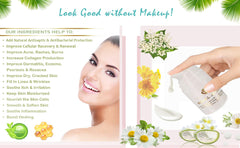 Fleur De Lis Naturals Chamomile Buttercream ingredients highlight shea butter and ginseng.