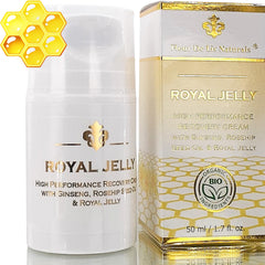 Fleur De Lis Naturals Face Cream Royal Jelly jar for anti-aging hydration and radiance.