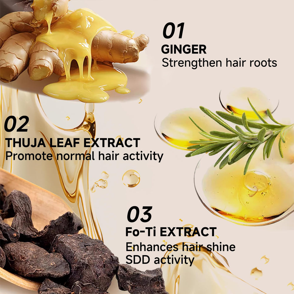 Close-up of FLEXQW ginger extract highlighting natural scent.