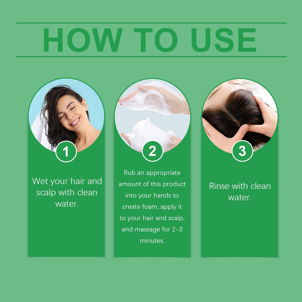 FLEXQW Rosemary Shampoo for all hair types demonstration