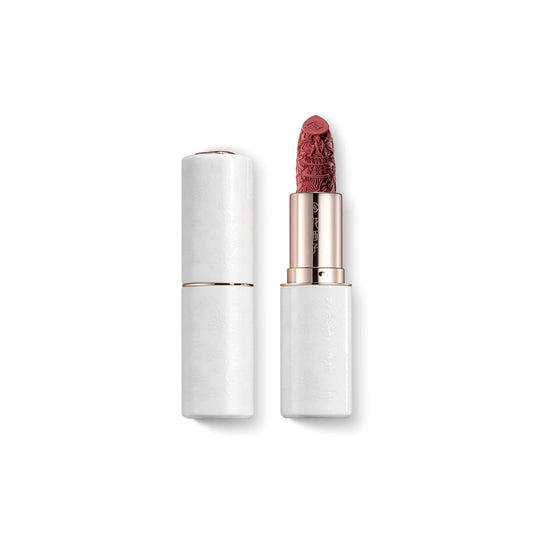 FLORASIS Blooming Rouge Plum Royale outside packaging with porcelain-inspired design for an elegant look