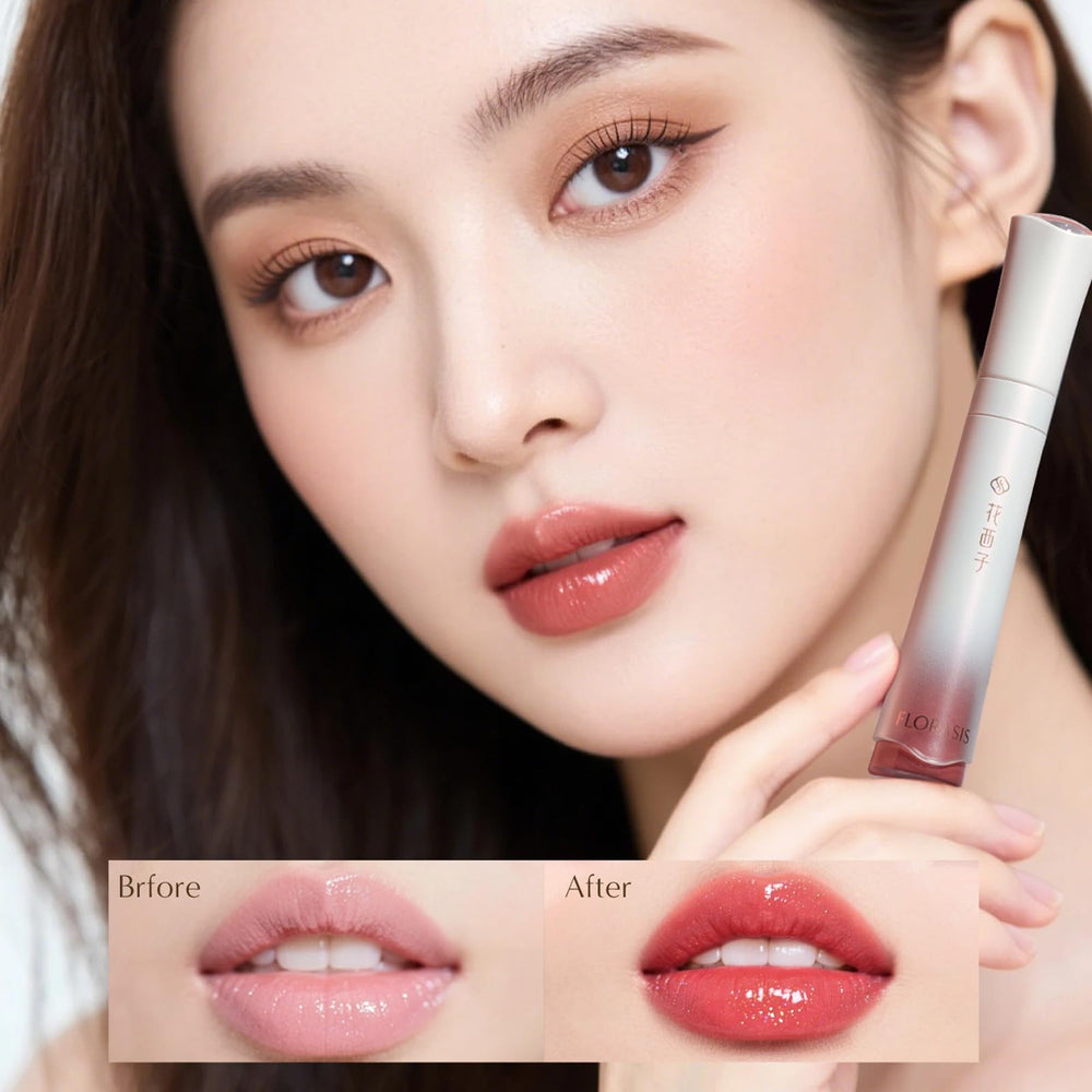 FLORASIS Celestial Luster Lip Gloss provides breathable second-skin comfort on lips
