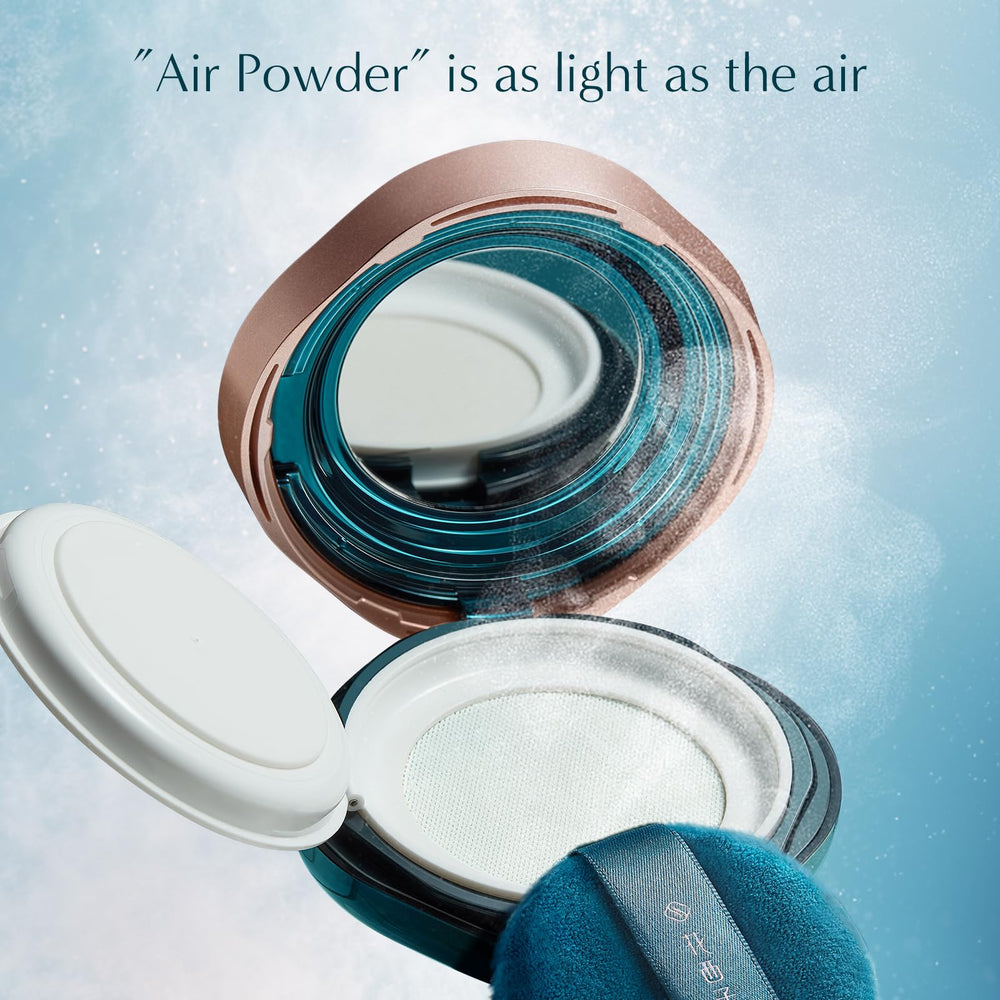 FLORASIS Fairy Peach Blossom Powder texture appears airy and easy to blend.