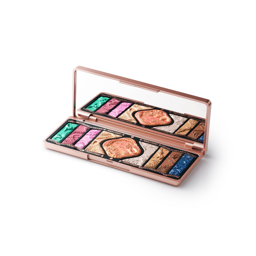 FLORASIS Floral Engraving Phoenix Palette cover showing premium craftsmanship for chic makeup