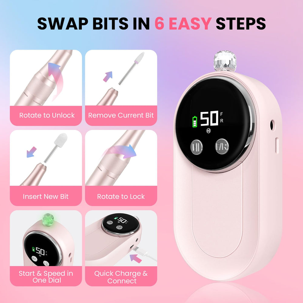 FLORAVIC lightweight handpiece reduces hand fatigue.