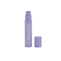 Florence by Mills Look Alive eye cream bottle showing the brightening formula for refreshed eyes.