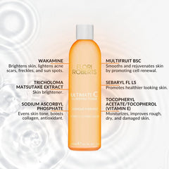 Flori Roberts Ultimate-C Clarifying Toner daily use fits into busy routines.