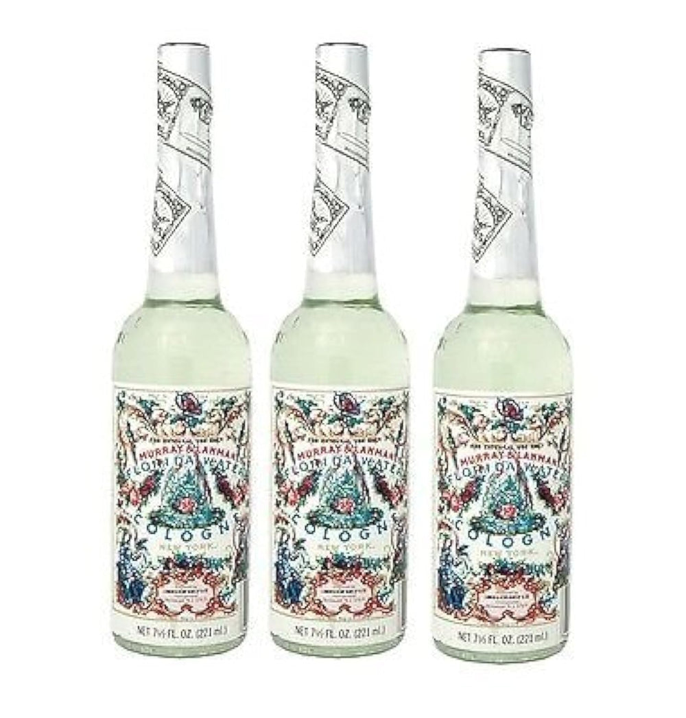 Florida Water Cologne three-bottle front view for daily refresh