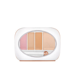 FLOWER BEAUTY Red Carpet Secret Eye Bright Concealer Palette close-up of the compact for a bright-eyed look.