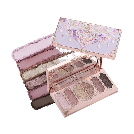 Flower Knows Butterfly Cloud Collar embossed palette cover for premium presentation.
