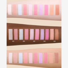 Flower Knows duo powder compact showing sculpting blush for versatile looks