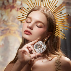 Flower Knows Little Angel Cream Blush smooth texture close-up.