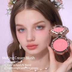 Warm pink Floral Praise swatch from Flower Knows Little Angel Cream Blush