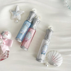 Flower Knows Shell's Jewel lip glaze cruelty-free packaging appeals to eco-conscious shoppers.