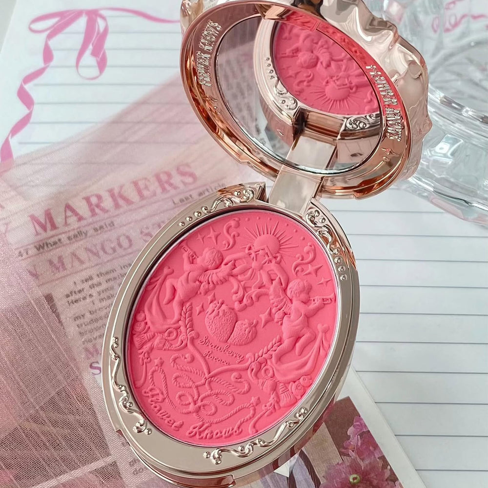 Flower Knows range includes soft pink to peach shades for many undertones