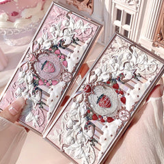 Flower Knows Strawberry Cupid Palette pink color spectrum for romantic, playful looks.
