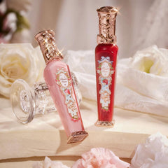 Flower Knows Strawberry Rococo Cloud Lip Cream provides hydrating comfort during wear