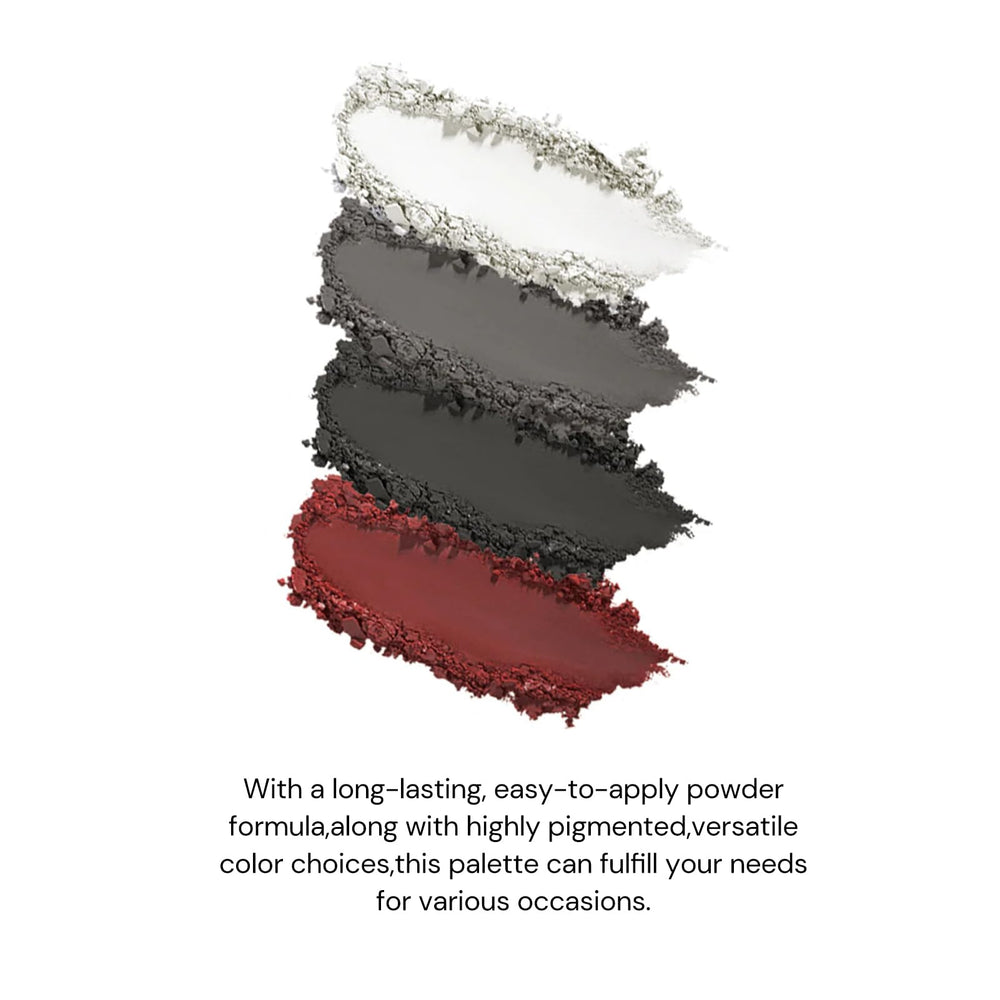 Flower Knows Swan Ballet palette open showing six-color layout for versatile looks