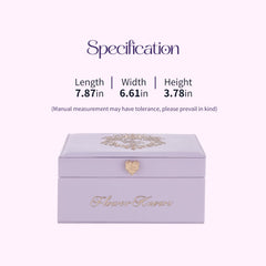Flower Knows travel vanity box with mirror elevates on-the-road touch-ups.