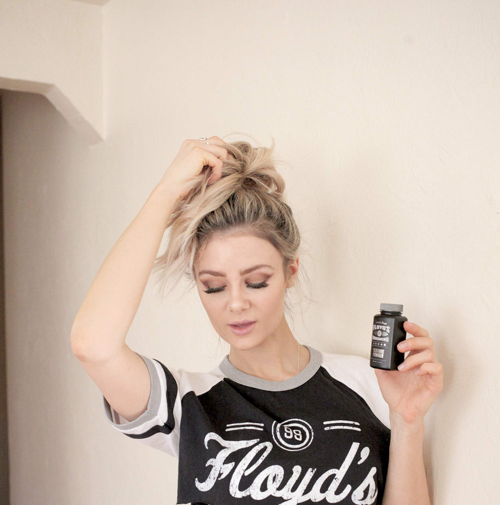 Floyd's 99 Hair Styling Powder provides flexible hold for natural styling