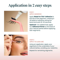 FlutterHabit Wink at-home kit delivering salon-quality results for everyday use.