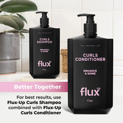 Defined curls after wash with Flux Up Curly set