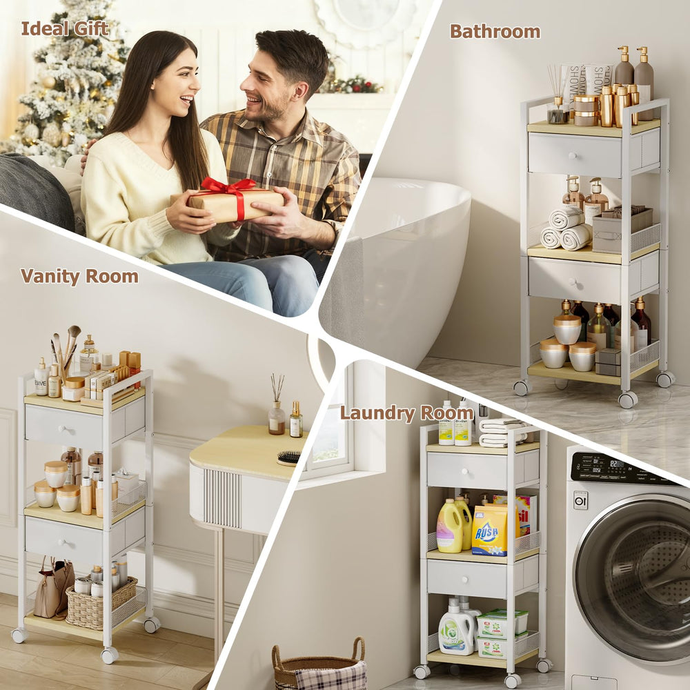 Flycity clean modern white finish complements any vanity or room décor.